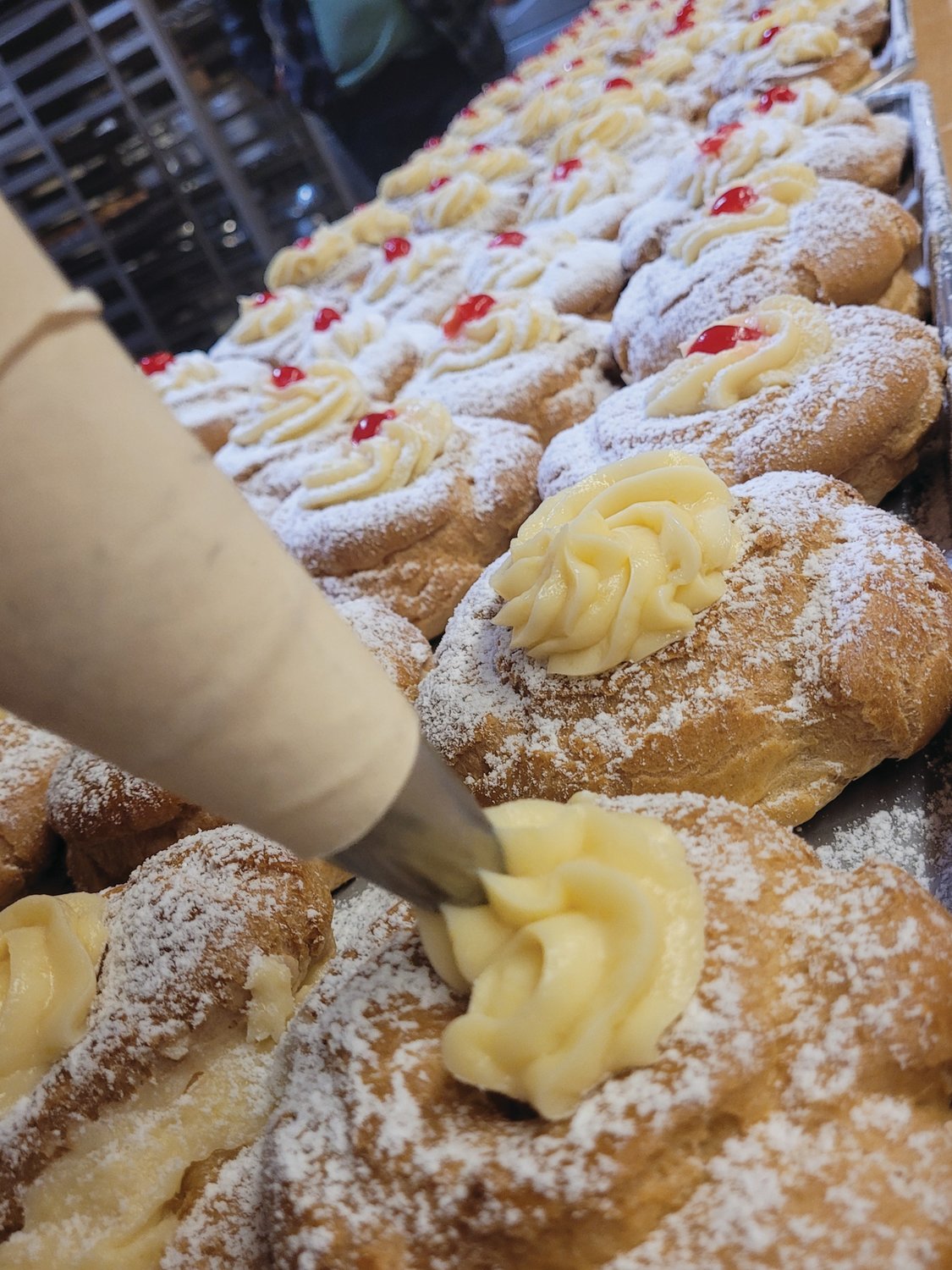 BEST ZEPPOLES WINNERS: The readers of the Cranston Herald, Warwick Beacon and Johnston Sun Rise have voted Solitro’s Bakery as the producers of the regions Best Zeppoles in Beacon Communications inaugural contest.